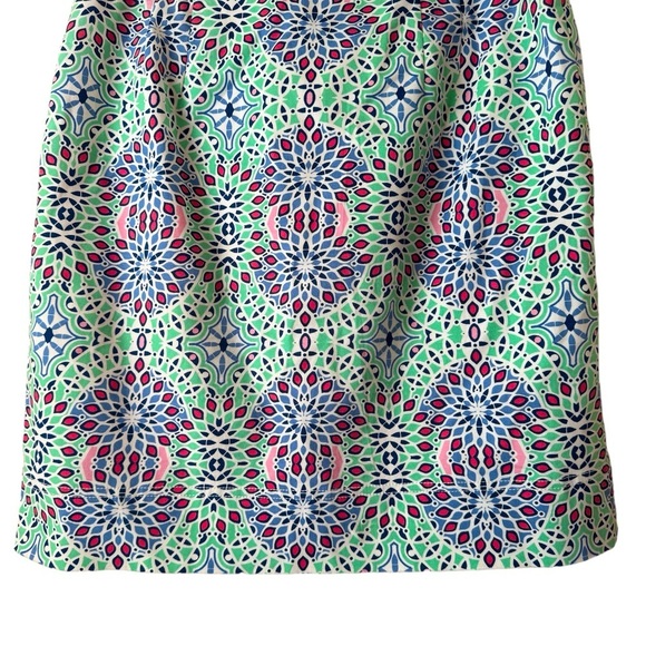 Talbots women’s Skirt. Bright, fun colors  Ladies Sz 6  Side zip - Picture 4 of 7
